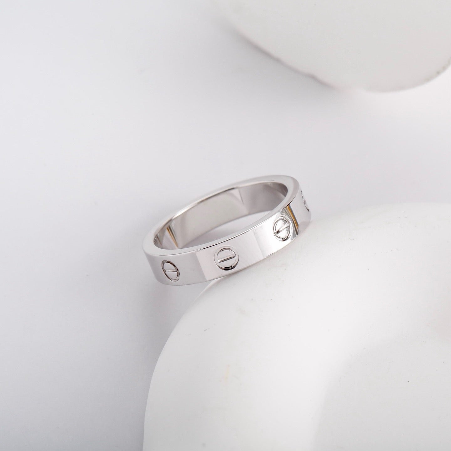 [✨ROSE💎]LOVE RING 3.6 MM NO DIAMOND