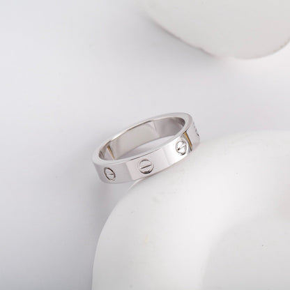 [✨ROSE💎]LOVE RING 3.6 MM NO DIAMOND