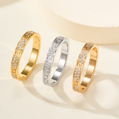 [✨ROSE💎]LOVE RING 2.65MM DIAMOND