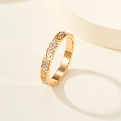 [✨ROSE💎]LOVE RING 2.65MM DIAMOND