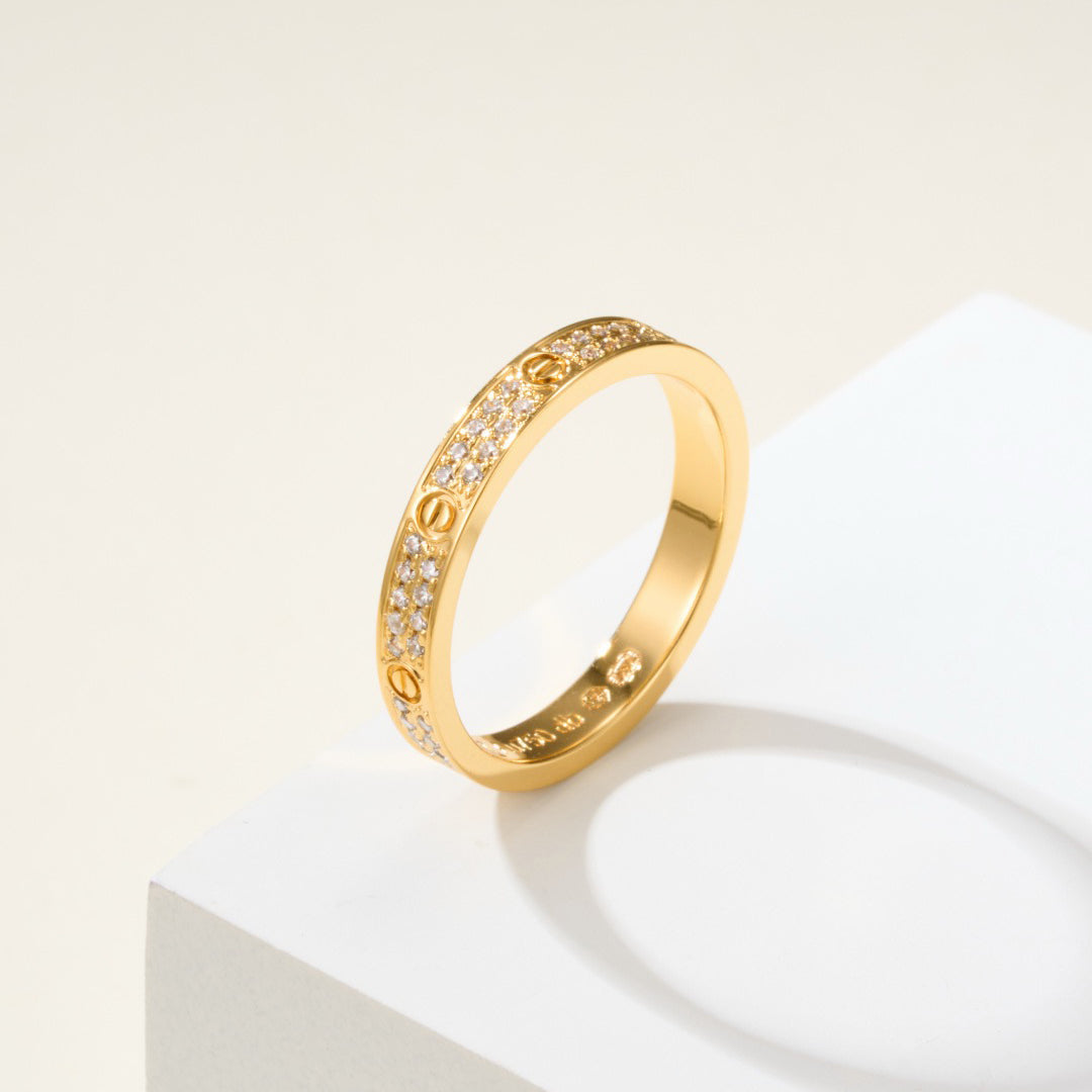 [✨ROSE💎]LOVE RING 2.65MM DIAMOND