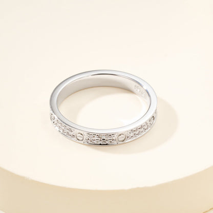 [✨ROSE💎]LOVE RING 2.65MM DIAMOND