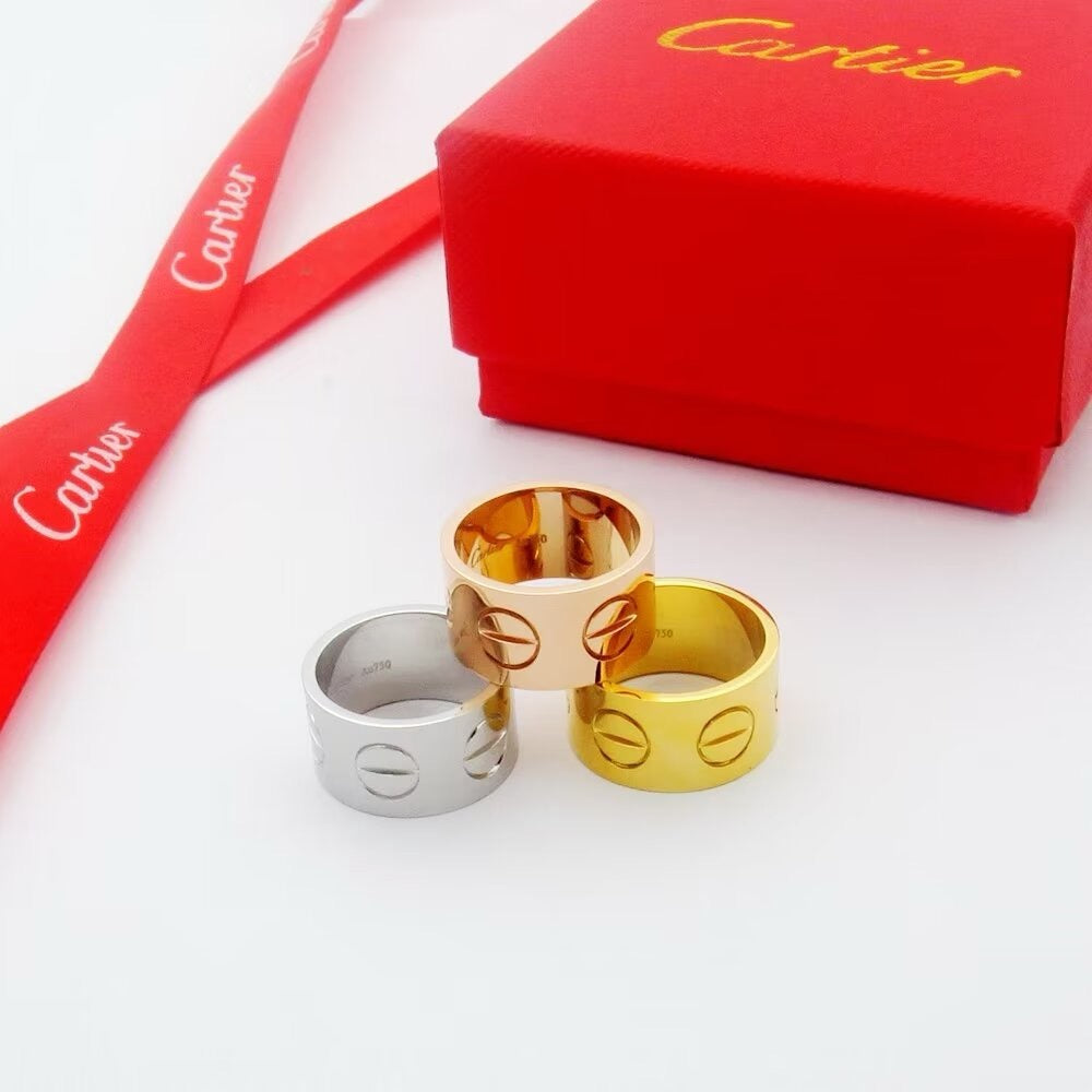 [✨ROSE💎]LOVE 11MM LARGE RING