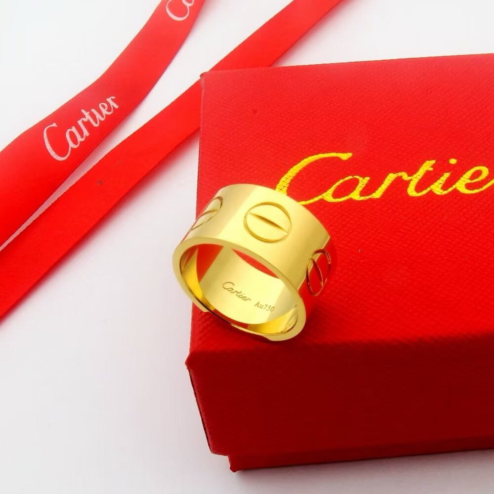 [✨ROSE💎]LOVE 11MM LARGE RING