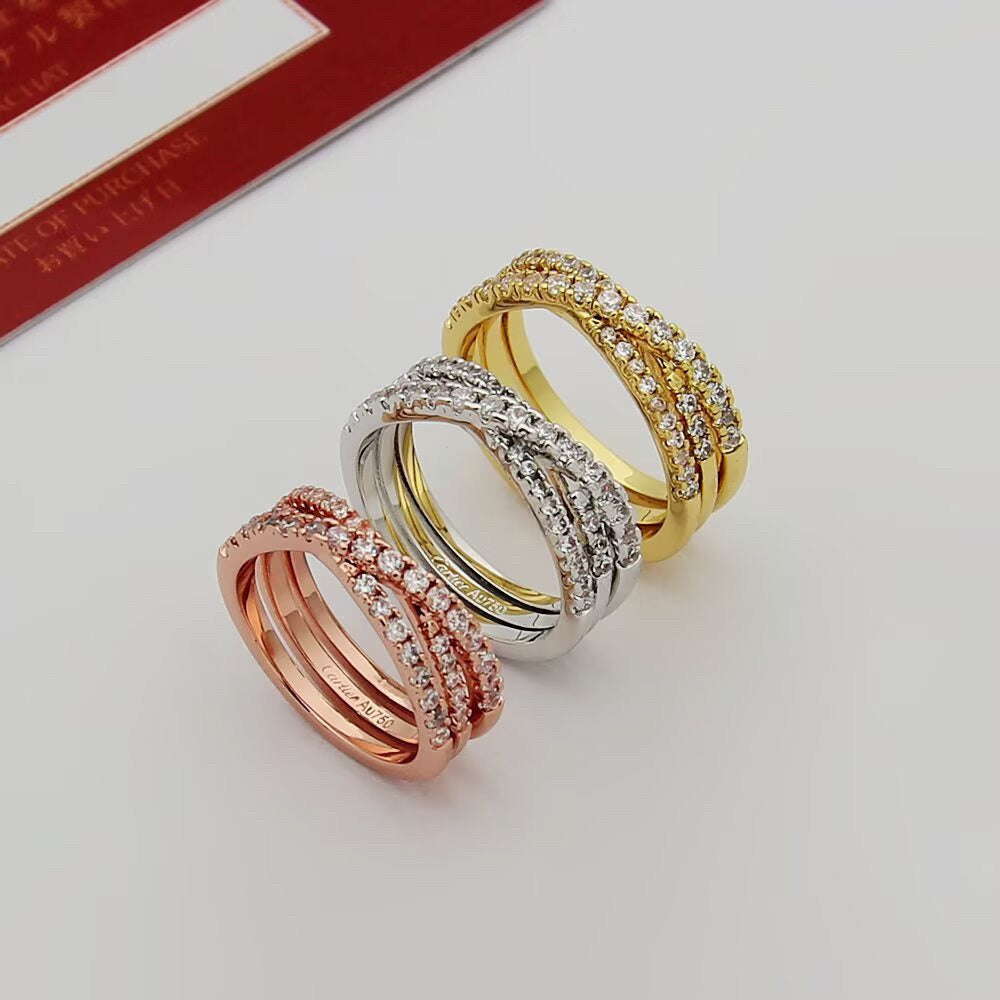 [✨ROSE💎]ETINCELLE DIAMOND RING