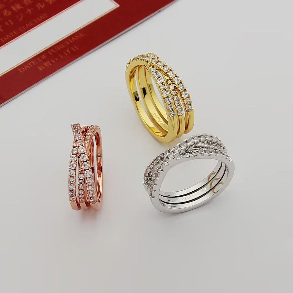 [✨ROSE💎]ETINCELLE DIAMOND RING