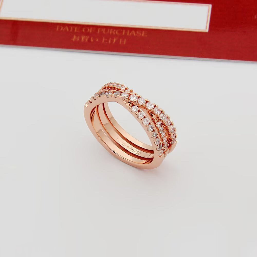 [✨ROSE💎]ETINCELLE DIAMOND RING