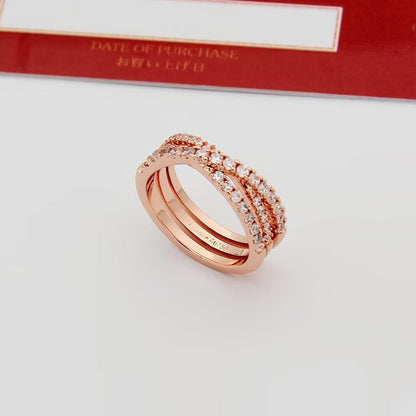 [✨ROSE💎]ETINCELLE DIAMOND RING
