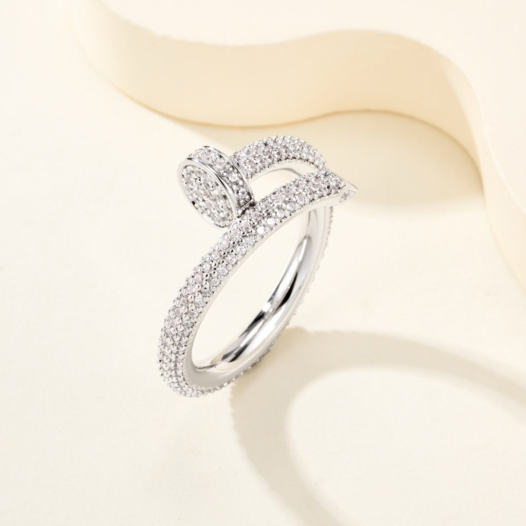 [✨ROSE💎]JUSTE RING 2.6MM FULL DIAMOND