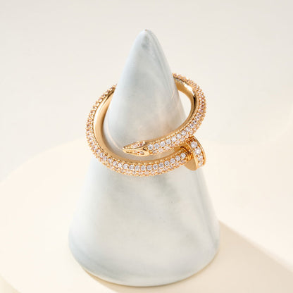 [✨ROSE💎]JUSTE RING 2.6MM FULL DIAMOND