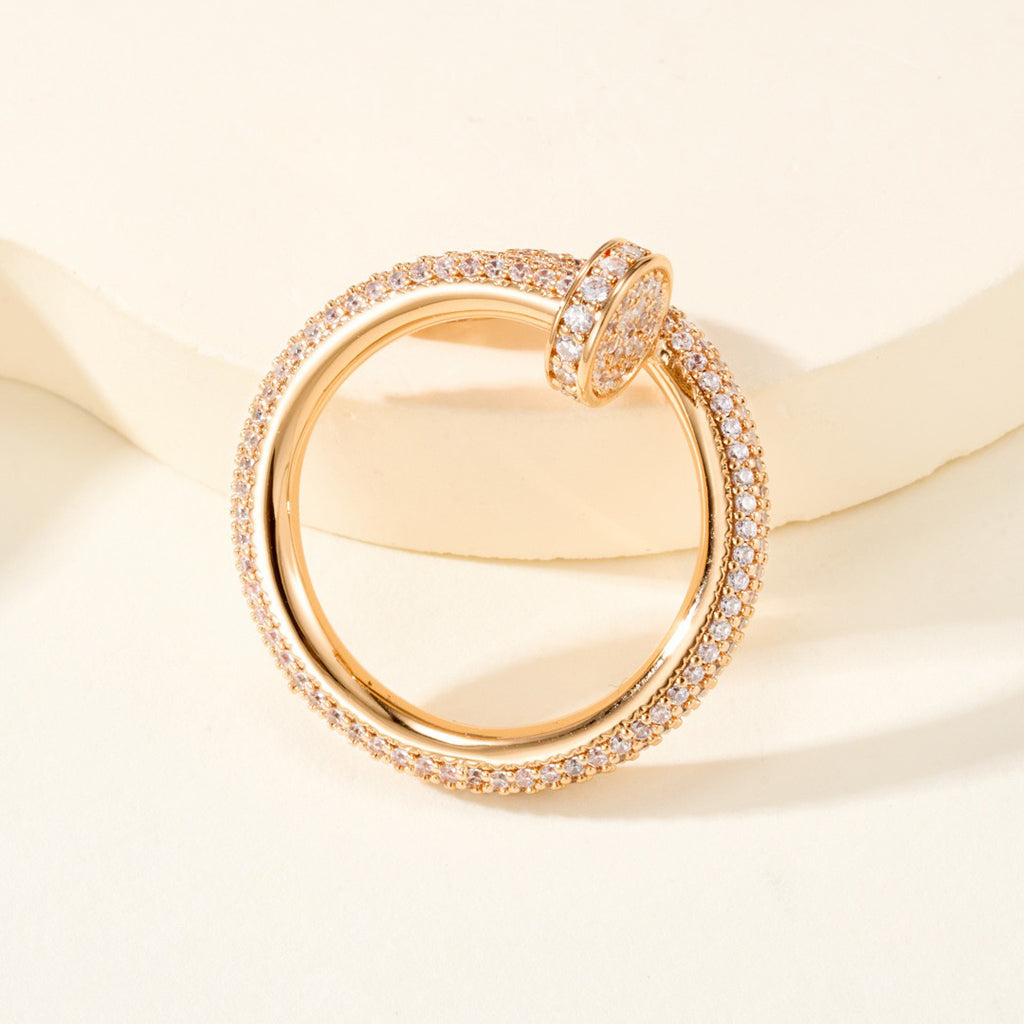 [✨ROSE💎]JUSTE RING 2.6MM FULL DIAMOND