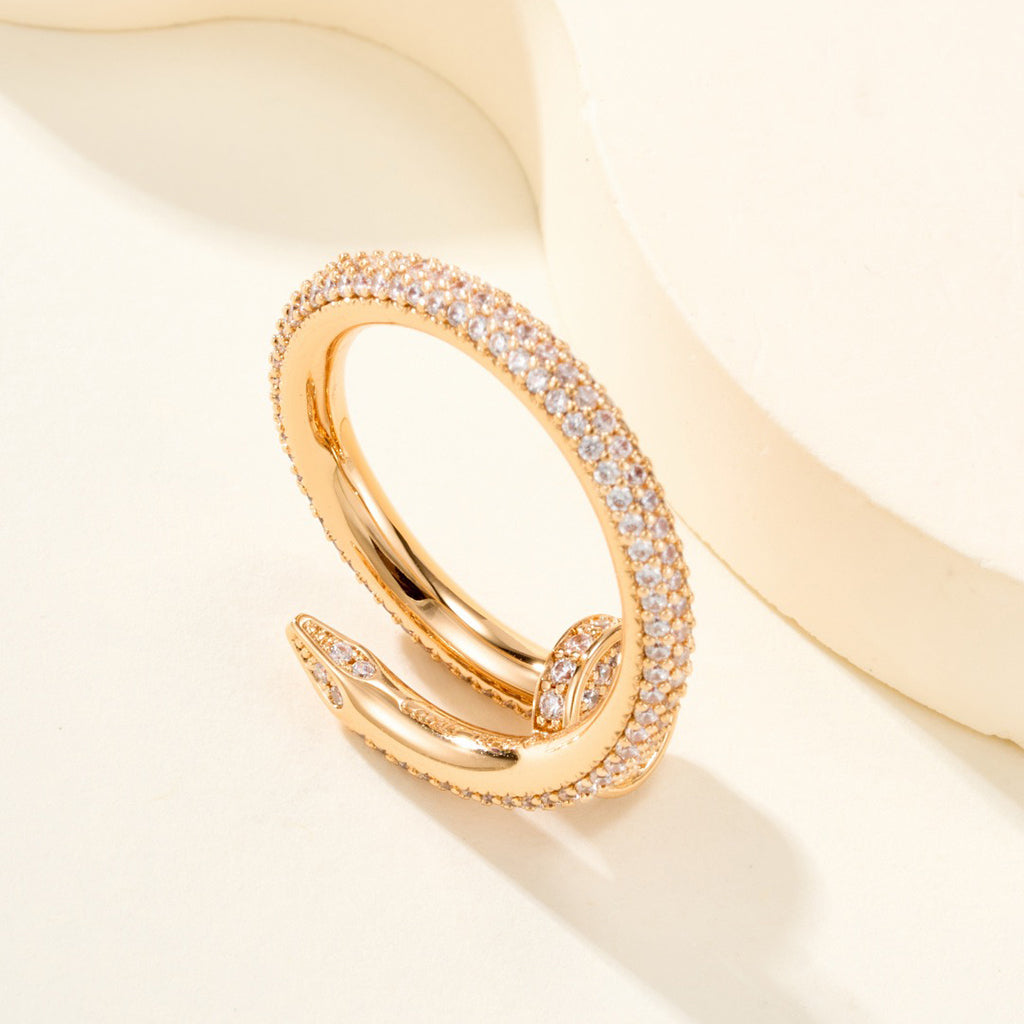 [✨ROSE💎]JUSTE RING 2.6MM FULL DIAMOND