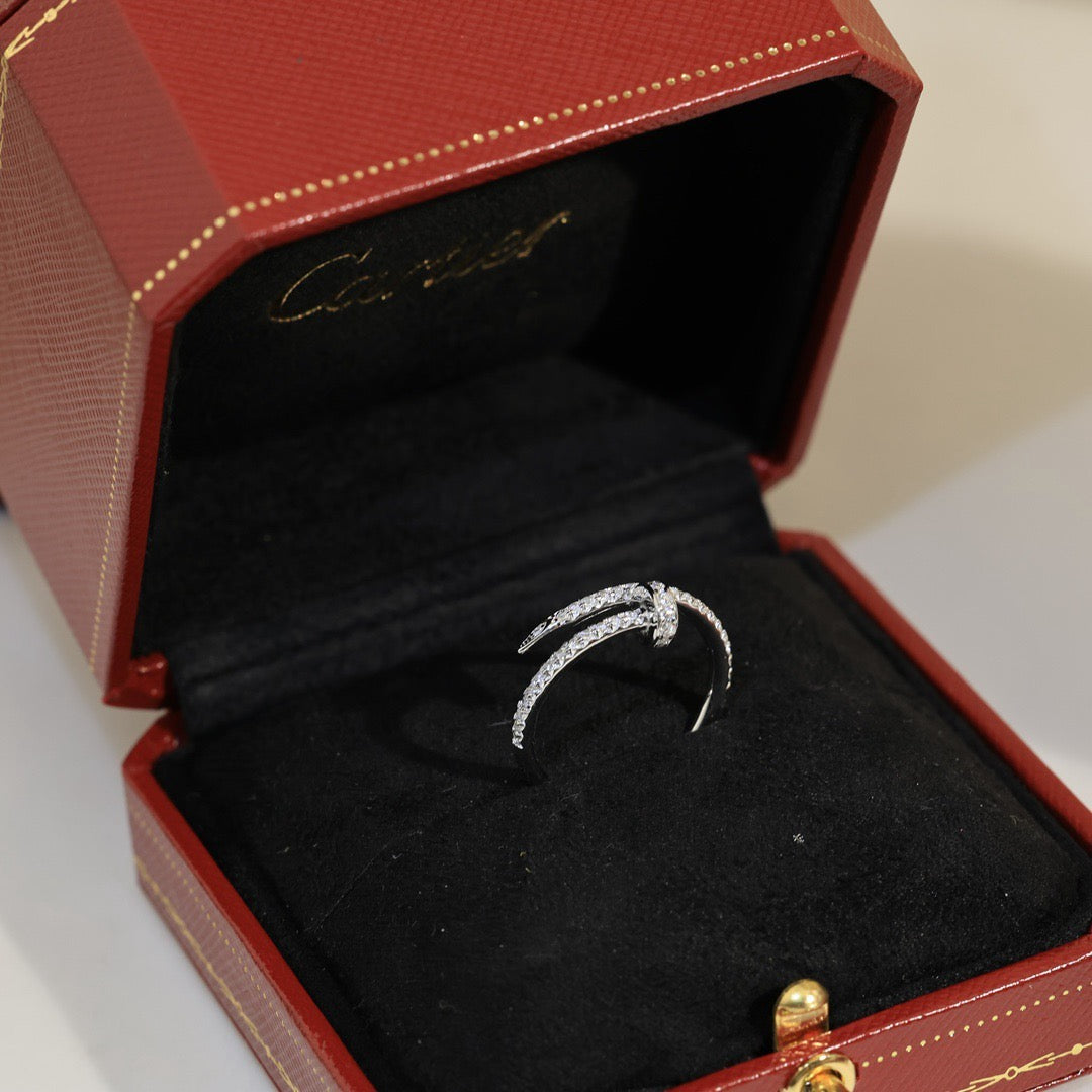 [✨ROSE💎]JUSTE 1.8MM FULL DIAMOND RING