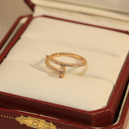 [✨ROSE💎]JUSTE 1.8MM FULL DIAMOND RING