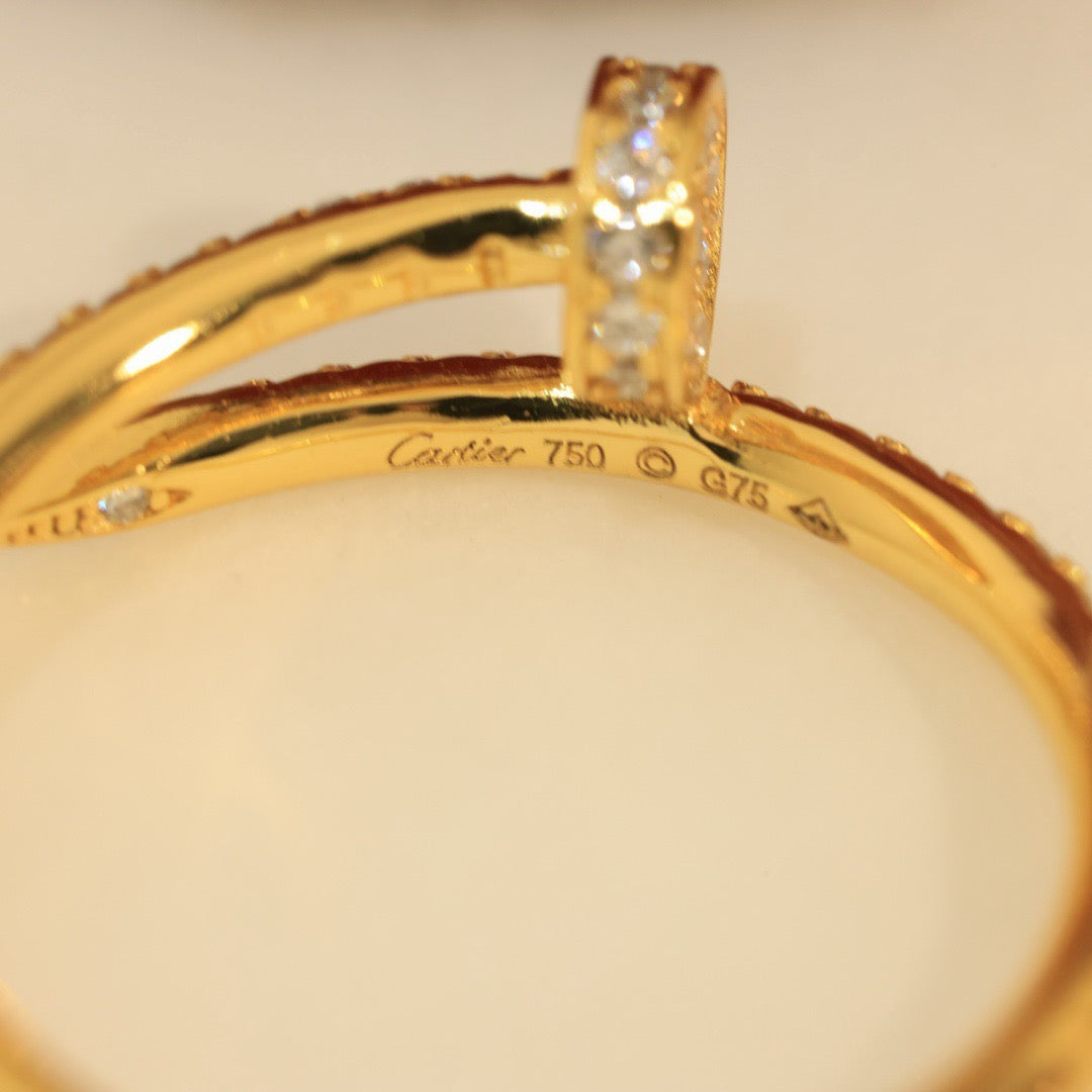 [✨ROSE💎]JUSTE 1.8MM FULL DIAMOND RING