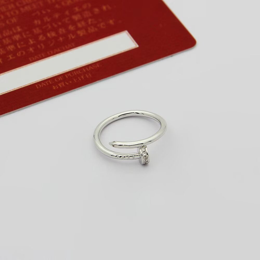 [✨ROSE💎]JUSTE 1.8MM HALF DIAMOND RING