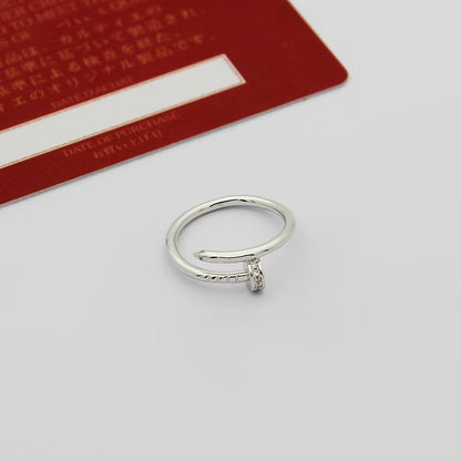 [✨ROSE💎]JUSTE 1.8MM HALF DIAMOND RING