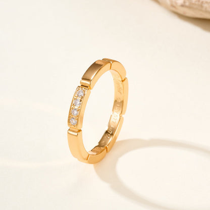 [✨ROSE💎]MAILLON PANTHERE 4 DIAMOND RING