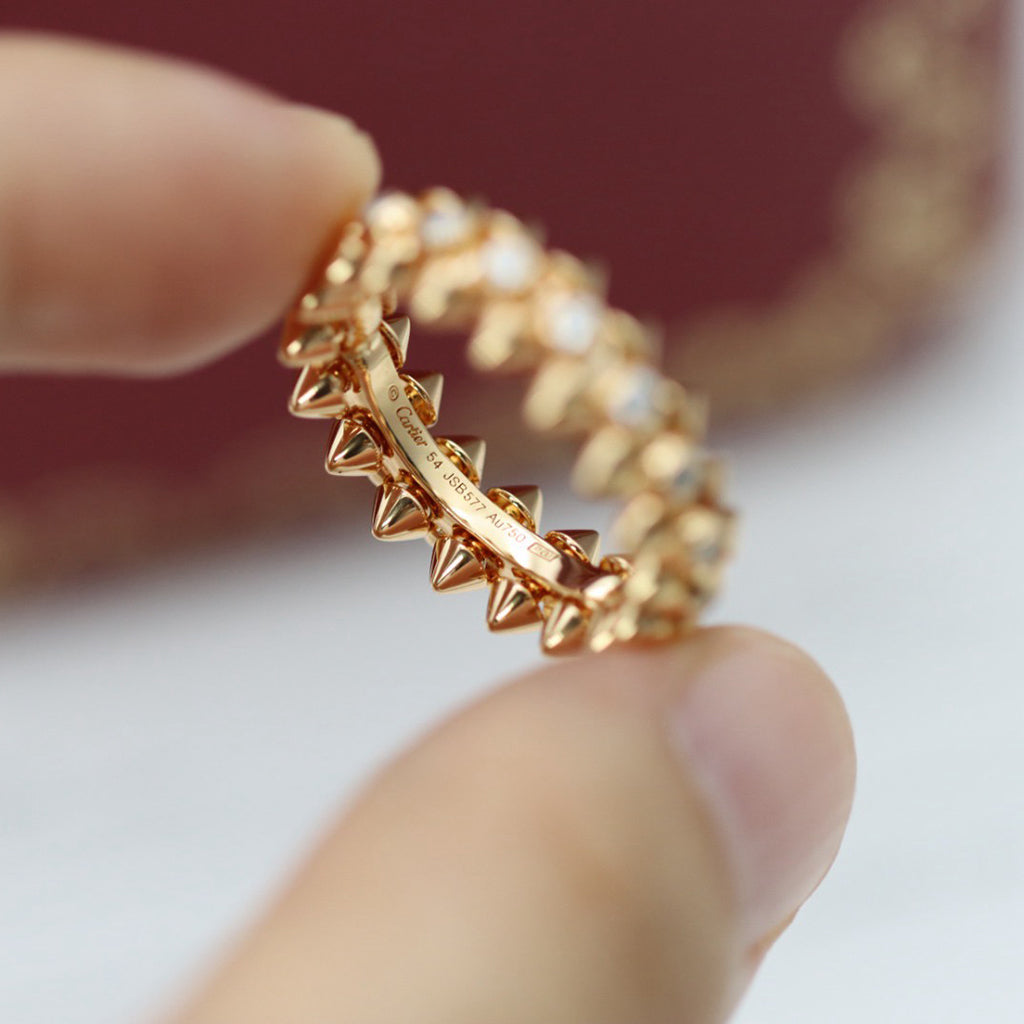 [✨ROSE💎]CLASH 6.8MM DIAMOND MEDIUM RING