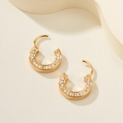 [✨ROSE💎]LOVE DIAMOND EARRINGS