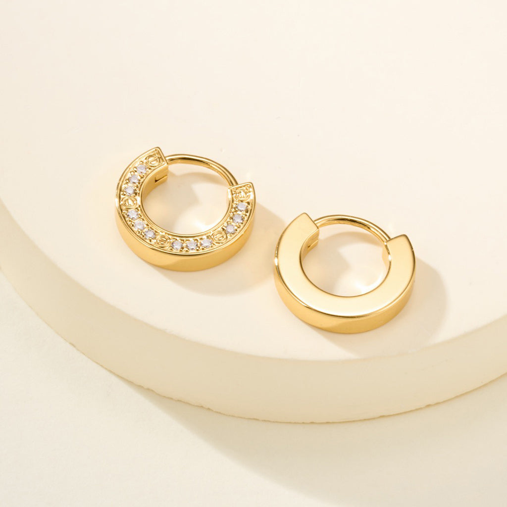 [✨ROSE💎]LOVE DIAMOND EARRINGS