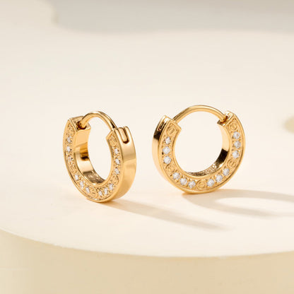 [✨ROSE💎]LOVE DIAMOND EARRINGS
