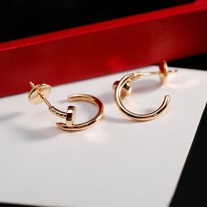 [✨ROSE💎]JUSTE NO DIAMOND SMALL EARRINGS