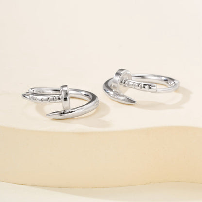 [✨ROSE💎]JUSTE NO DIAMOND MINI EARRINGS