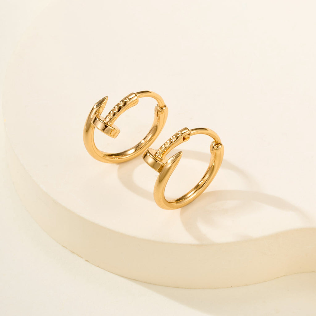 [✨ROSE💎]JUSTE NO DIAMOND MINI EARRINGS