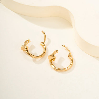 [✨ROSE💎]JUSTE NO DIAMOND MINI EARRINGS