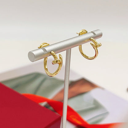 [✨ROSE💎]JUSTE NO DIAMOND MINI EARRINGS