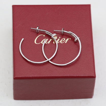 [✨ROSE💎]JUSTE HALF DIAMOND LARGE EARRINGS
