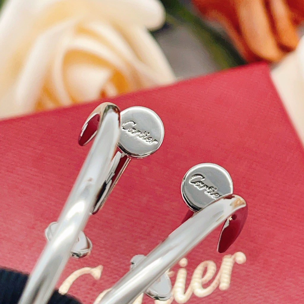 [✨ROSE💎]JUSTE NO DIAMOND LARGE EARRINGS