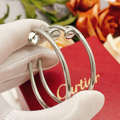 [✨ROSE💎]JUSTE NO DIAMOND LARGE EARRINGS