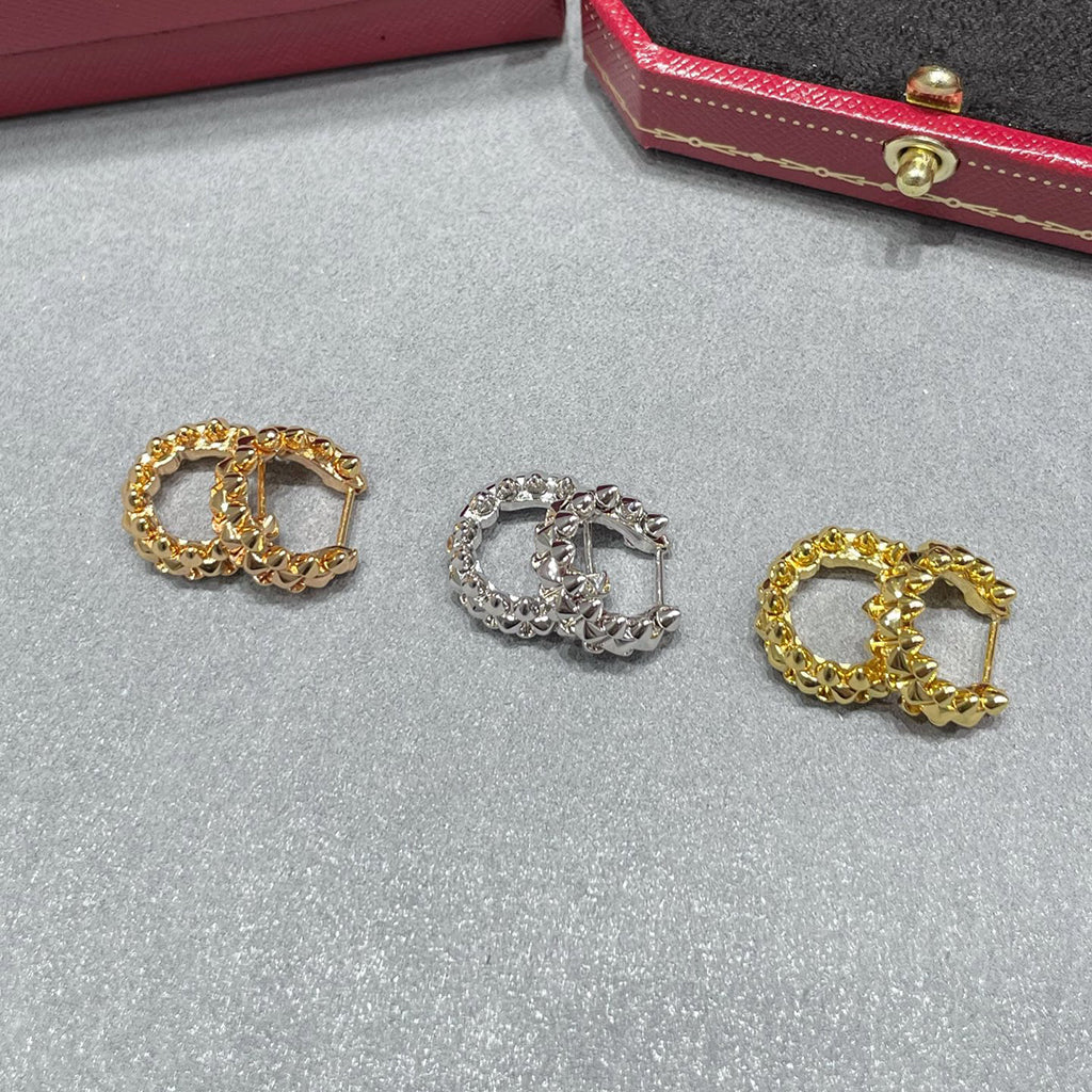 [✨ROSE💎]CLASH MINI HOOP EARRINGS