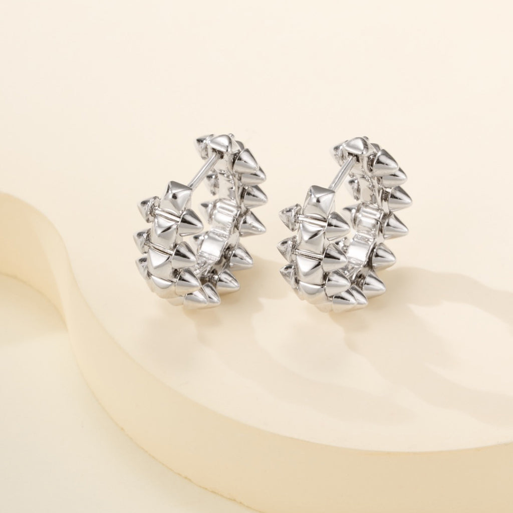 [✨ROSE💎]CLASH MINI HOOP EARRINGS