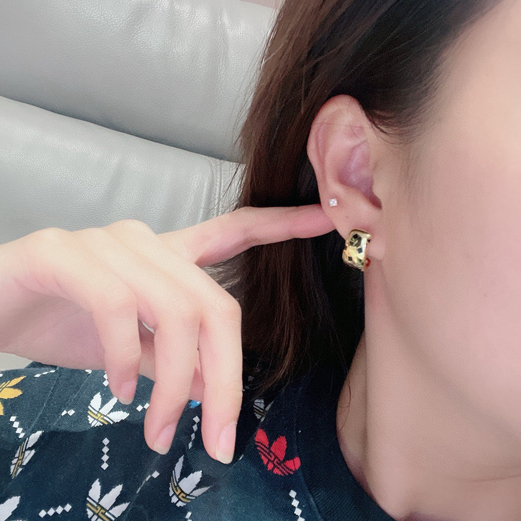[✨ROSE💎]PANTHERE MINI  EARRINGS