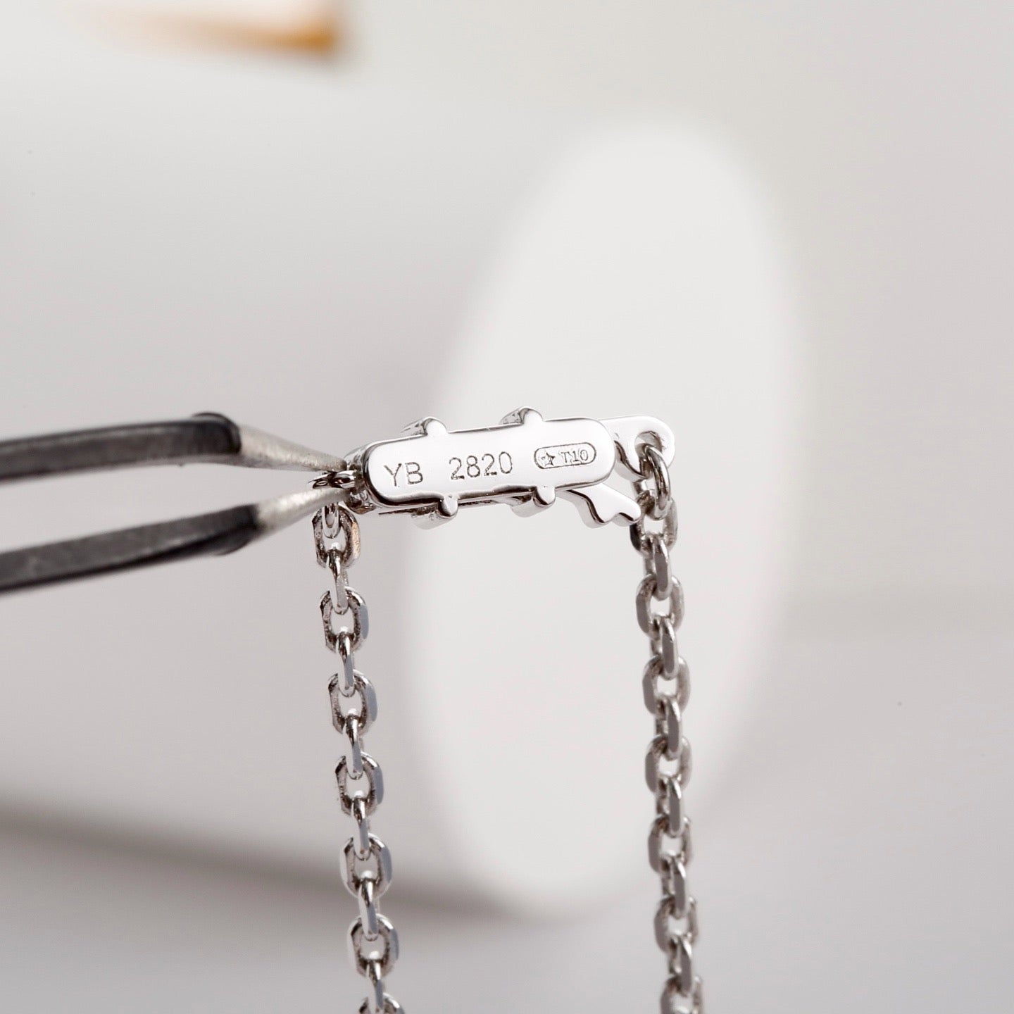[✨ROSE💎]LOVE NECKLACE 16MM  FULL DIAMOND