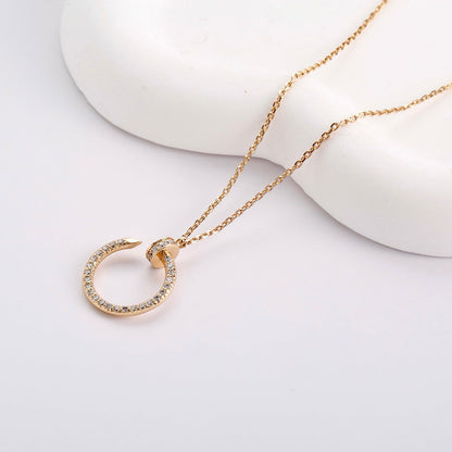 [✨ROSE💎]JUSTE NECKLACE FULL DIAMOND