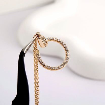 [✨ROSE💎]JUSTE NECKLACE FULL DIAMOND