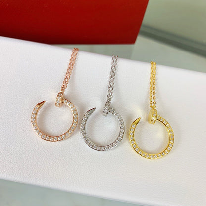 [✨ROSE💎]JUSTE NECKLACE FULL DIAMOND