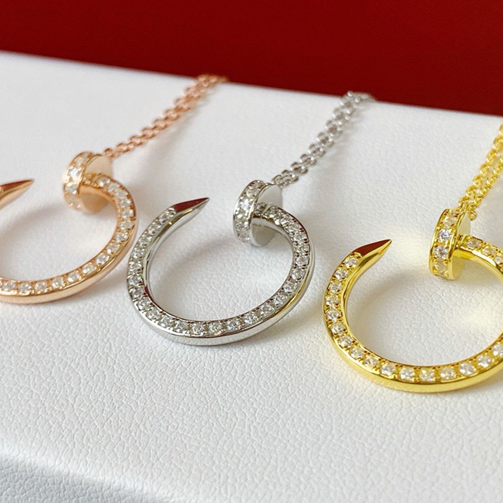 [✨ROSE💎]JUSTE NECKLACE FULL DIAMOND