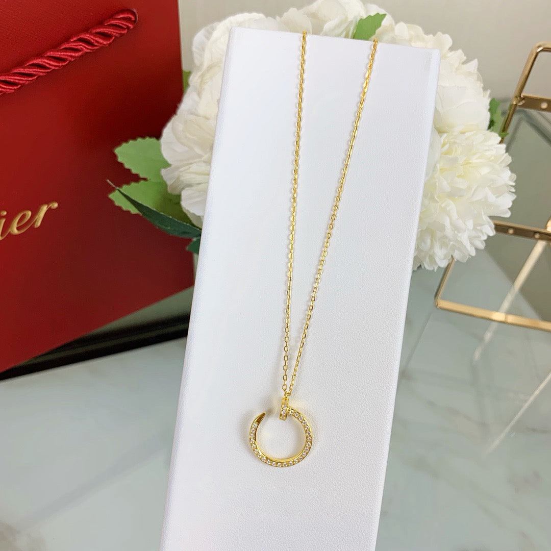 [✨ROSE💎]JUSTE NECKLACE FULL DIAMOND