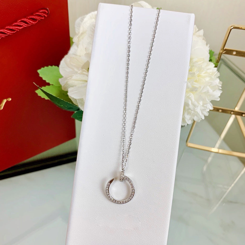 [✨ROSE💎]JUSTE NECKLACE FULL DIAMOND