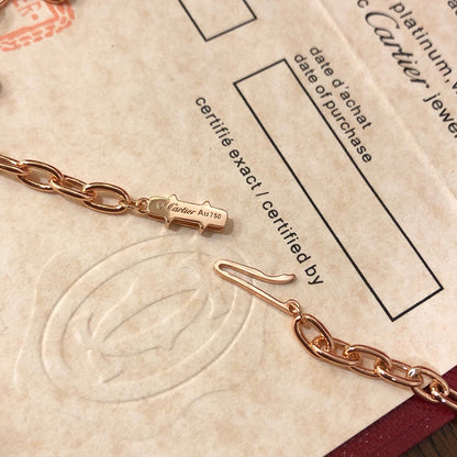 [✨ROSE💎]JUSTE NECKLACE FULL DIAMONDS