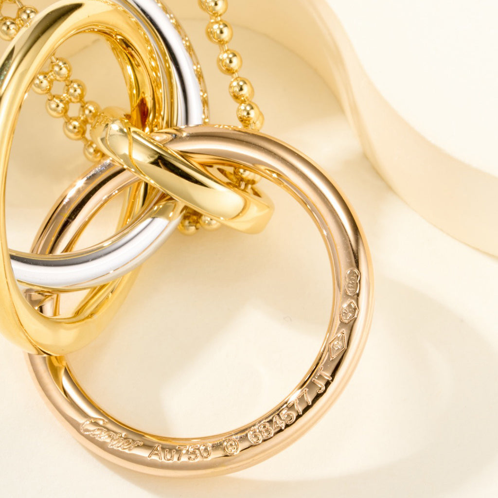 [✨ROSE💎]TRINITY LARGE NECKLACE