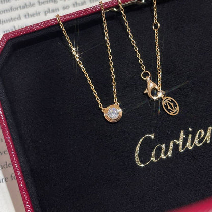 [✨ROSE💎]DAMOUR DIAMOND NECKLACE