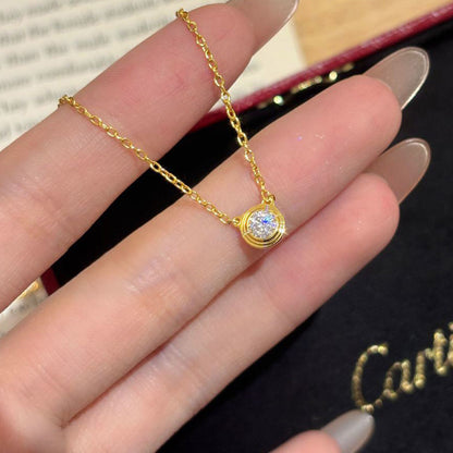 [✨ROSE💎]DAMOUR DIAMOND NECKLACE