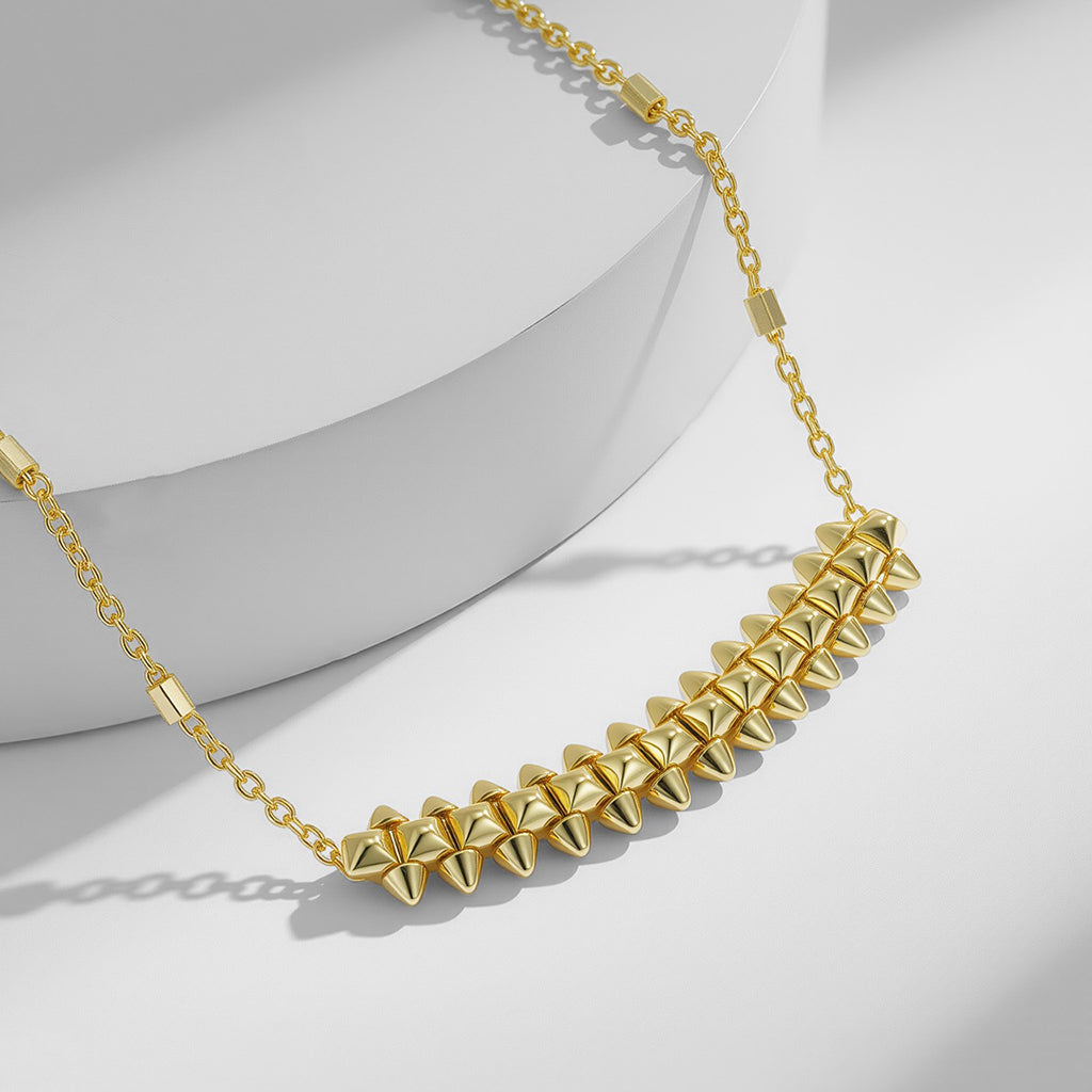 [✨ROSE💎]CLASH  SMALL NECKLACE