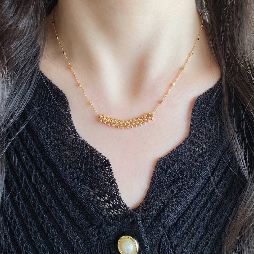 [✨ROSE💎]CLASH  MEDIUM NECKLACE